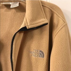 NORTH FACE fleece zip up jacket